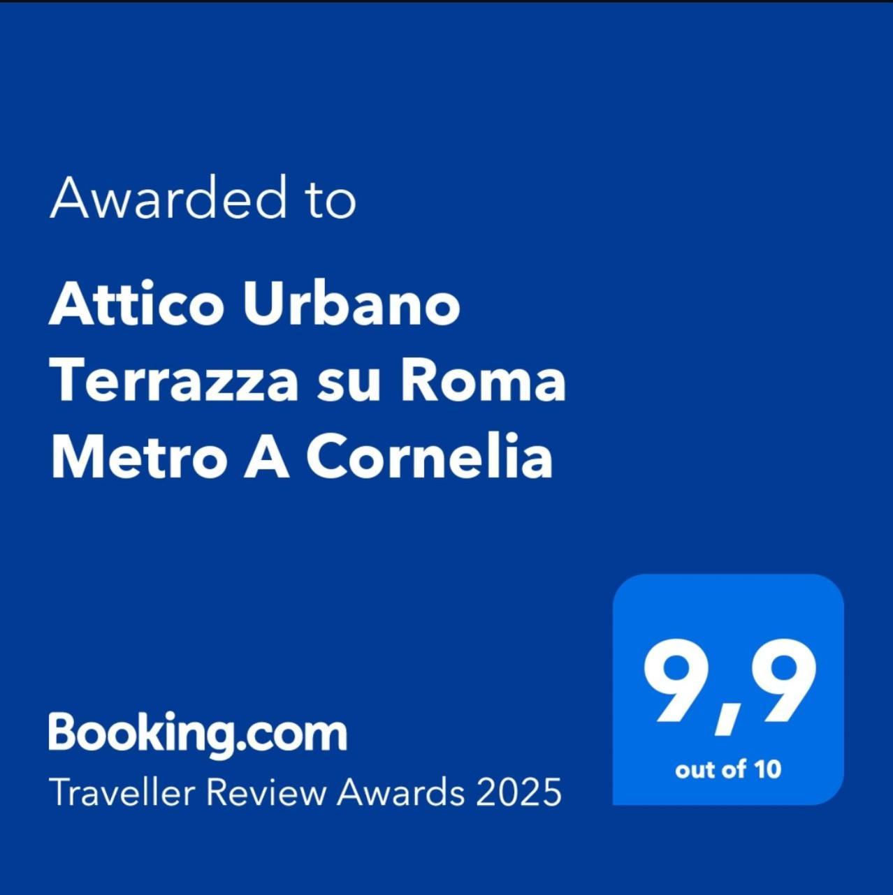 Attico Urbano Terrazza Su Roma Metro A Cornelia Daire Dış mekan fotoğraf